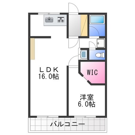 メゾンドタカの物件間取画像